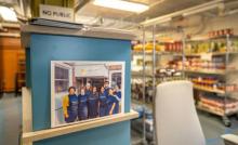 staff at the Maize & Blue Cupboard